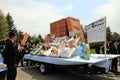 Parade at Lag B'Omer Celebration Royalty Free Stock Photo